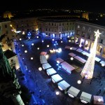 Foto aerea con Drone di Piazza Sant'Oronzo